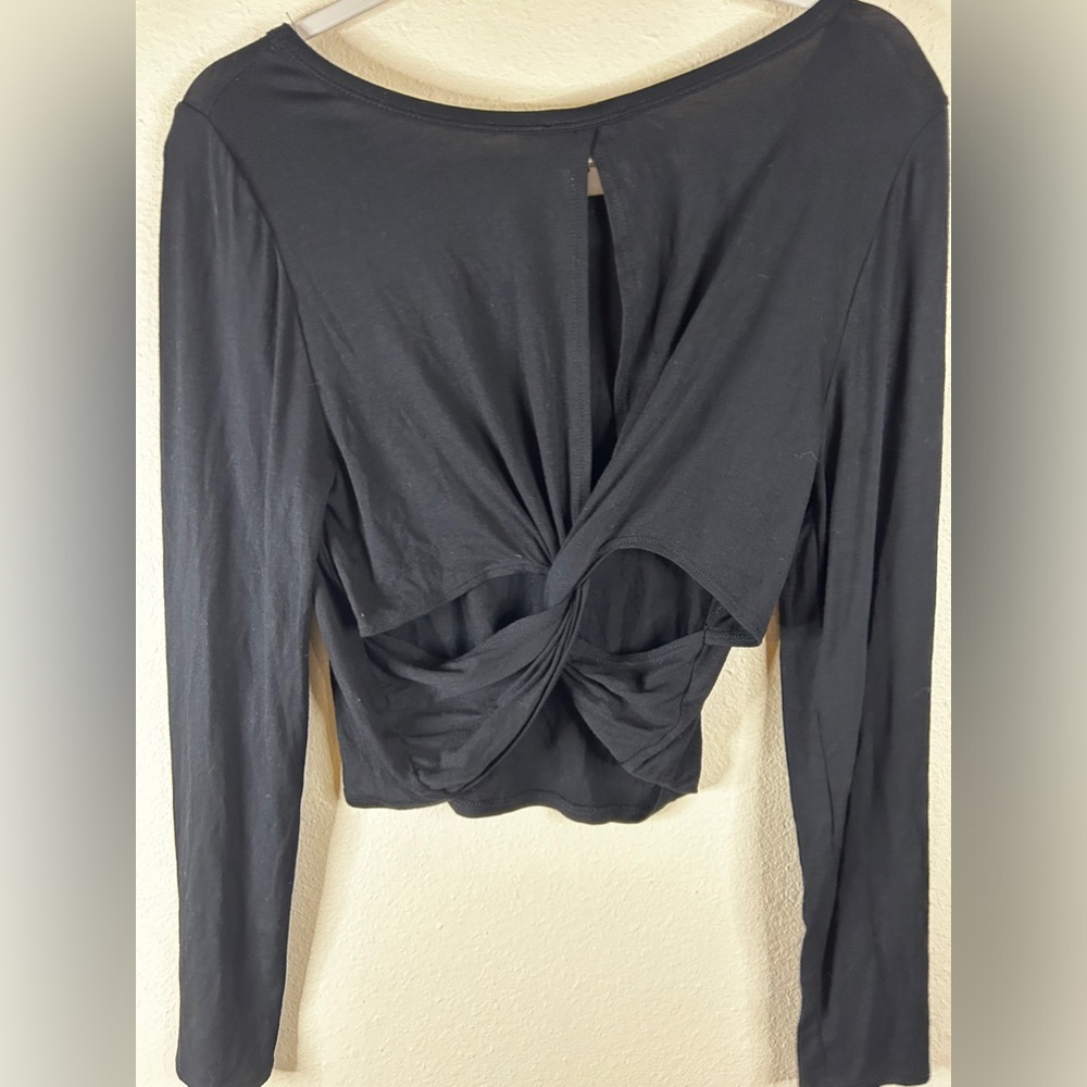 NWT BiBi long sleeve twisted tee